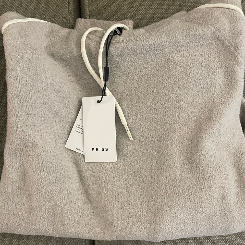 NWT Reiss Hooded Sweatshirt